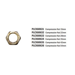 Compression Nut 15mm - REIGN