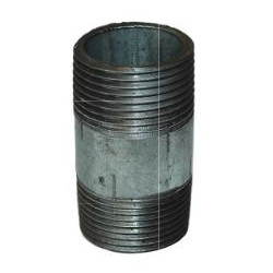 Galvanised Barrel Nipple 15mm