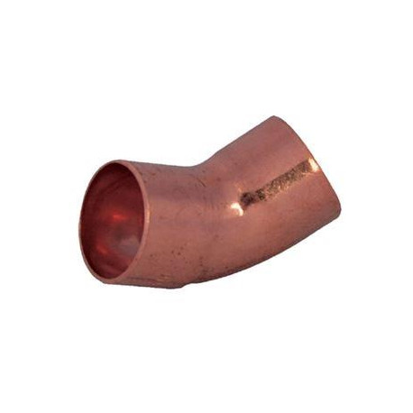 Copper CXC Elbow 45° 606-22mm