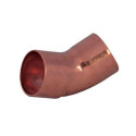 Copper CXC Elbow 45° 606-22mm