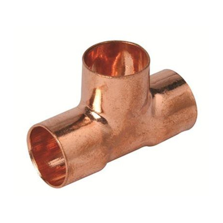 Copper CXC Equal Tee 22mm
