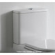 Toilet Close Couple Cistern Bi & Mechanism White Rak Compact