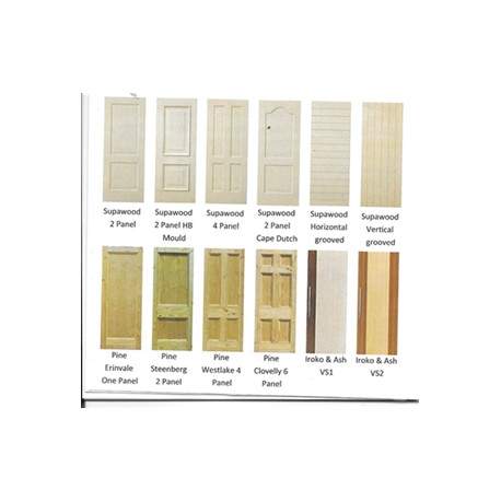 Door Internal Std Door - Supawood 2 Panel HB Mould
