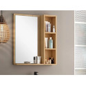 Lily Oak Open Mirror Cabinet - 600 x 130 x 700mm