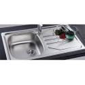 Franke Nouveau Kitchen Sink With Waste Fitting NVN611 - 800 x 460mm