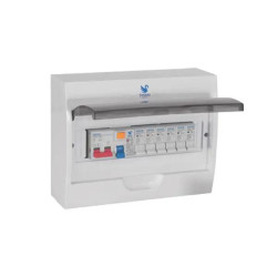 Distribution Board Surface SWAN COMPLETE 12-WAY