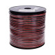 CABLE RIPCORD 1.5MM RED BLACK 100M COIL