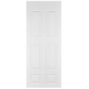 Door Timber Tudor Single Hollow Core - White (813 x 2032mm)