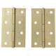 Hinge Brass Plated (100mm)