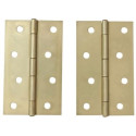 Hinge Brass Plated (100mm)