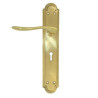 Door Handle Euro Brass Handle Lever Arc 3300 - Brass (Internal)