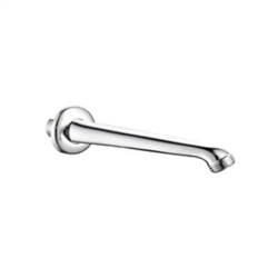 Shower Arm WITH FLANGE 15MM X 150MM CHROME PLATED