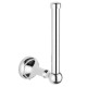 Paper Holder Spare Lusso Rosa - Chrome (140 x 50 x 275mm)