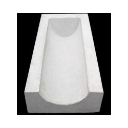 Rain Water Channel Stop End 500 x 270mm Thickness 120mm Weight 26 kg
