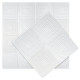 Ceiling Tile sUpper Edge Small Polystyrene Square (2000 x 500mm)