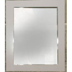 Cabinet Essenza White Mirror Cabinet One Door 605 x 500mm