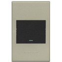 Veti 3 Series 1 Lever 2 Way Switch - Graphite/Titanium (100 x 50mm)
