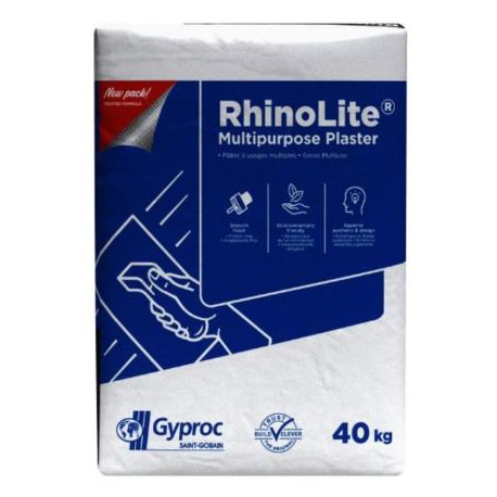Gyproc Rhinolite Skimming Plaster (40kg)