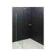 Shower Screen Crystaltech Crome Wall Mounted 900 x 2000mm