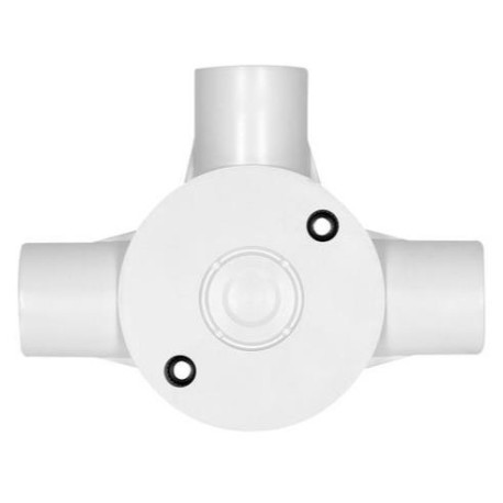 PVC Round Box 3 Way 20mm