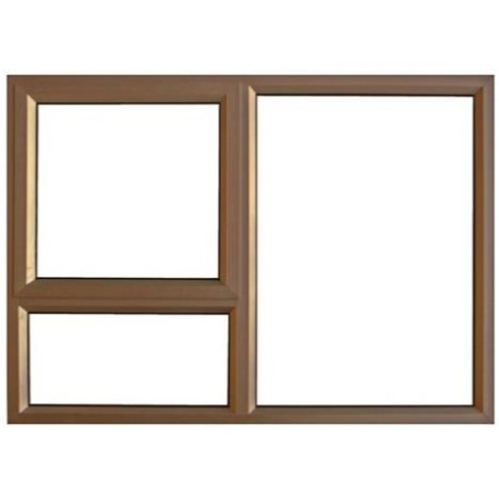 Window Aluminium 1200W x 900mm Kenzo 28mm LH Fix RH - Bronze