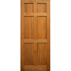 Door Hardwood Kayo 6 Panel 813 x 2023mm KYD6F