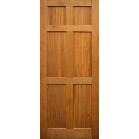 Door Hardwood Kayo 6 Panel 813 x 2023mm KYD6F
