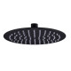 Shower head Lusso PPC390-8SSBL Roya Round Shower Rose - Black