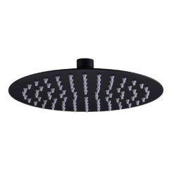 Shower head Lusso PPC390-8SSBL Roya Round Shower Rose - Black