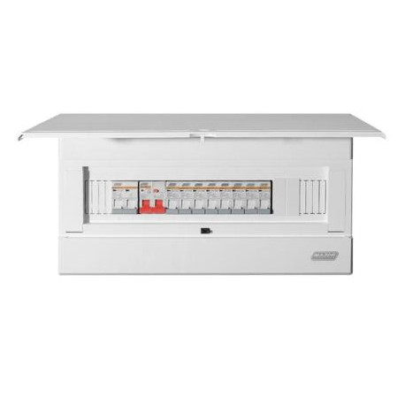 Distribution Board Populated 18-WAY Flush Mount Major Tech