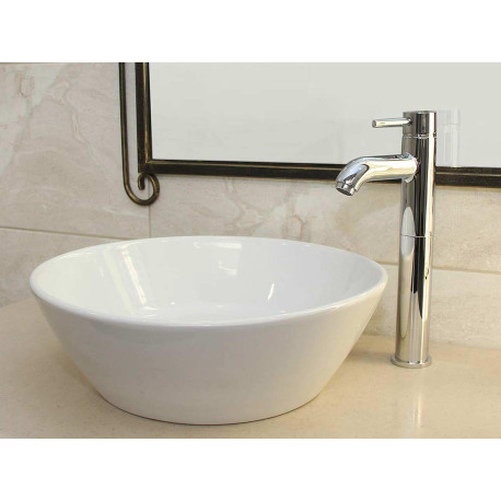 Basin Betta Mondo White Counter Top Basin - 430 x 430 x 145mm