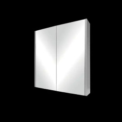 Cabinet Denver Athena Alexa Mirror - 2 Door: 622Mm(H) X 602Mm(W) 105(D)