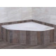 Bath Corner White Piazza 1350 X 1350 mm Built-in