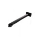 Shower Arm Square Black 200mm