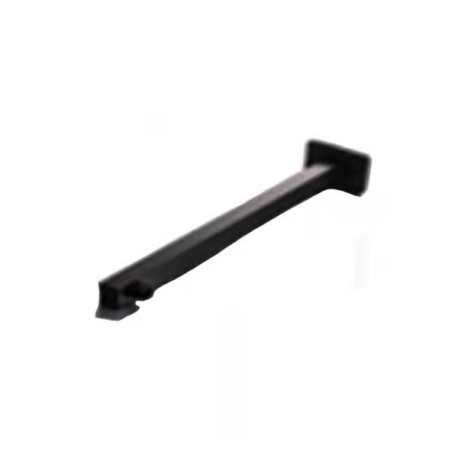 Shower Arm Square Black 200mm