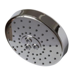 Shower head (125mm) Lusso Modern 2 Setting Round
