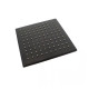 Shower Rose 150mm Square Matt Black