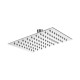 Shower Head  Stainless Steel BRESCIA SQUARE SHOWER ROSE 200MM