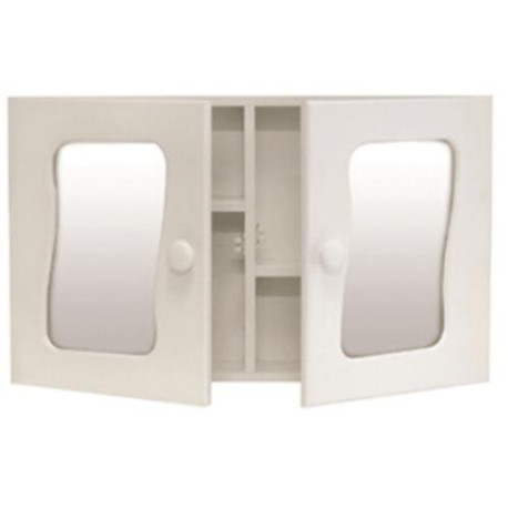 Cabinet Bathroom  White Double Door Std