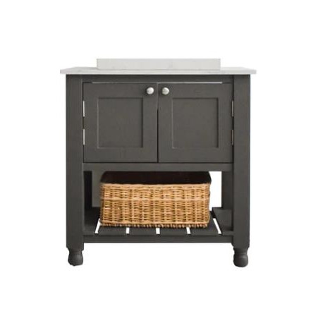 Cabinet Floor Standing Bordeaux Single Vanity W: 700mm H: 800mm D: 500mm No Top