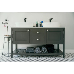 Cabinet Floor Standing Classic Shker Vanity W: 1200mm H: 800mm D: 500mm - No Top