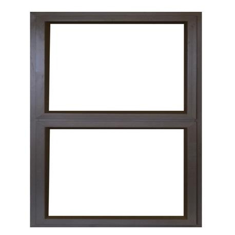 Window Aluminium 600 x 1200mm 38mm Superior Top Hung PT612 Charcoal