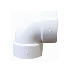 PVC BEND 50MMX90DEG PLN