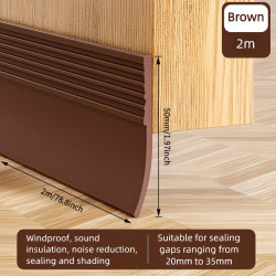 Door Windproof Bottom Seal Strip Mstr