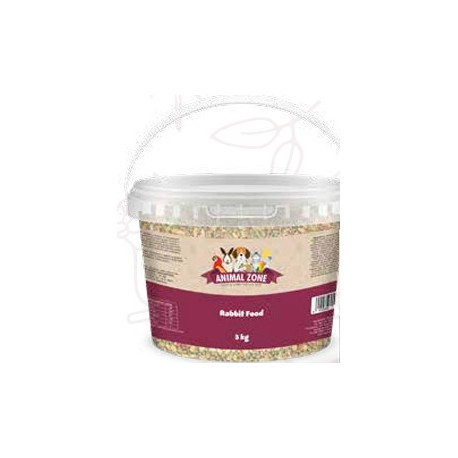 Rabbit Food Tub 3kg - Animal Zone