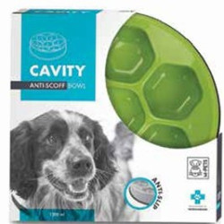 MPets Anti-Scoff Cavity Bowl Pink - 25 x 25 x 5,8 cm