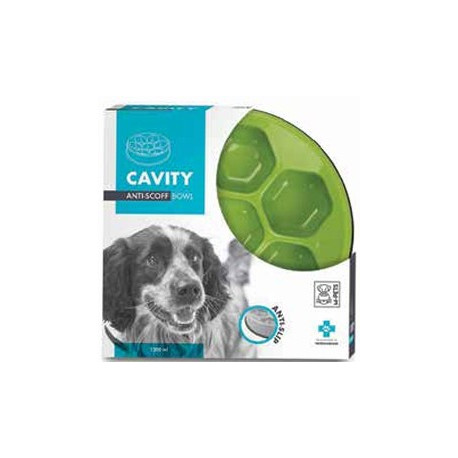 MPets Anti-Scoff Cavity Bowl Orange 25 x 25 x 5,8 cm