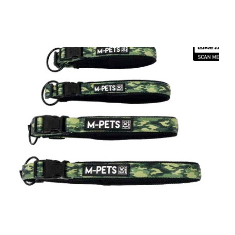 Dog Hiking Soft Collar Camo Medium - M-Pets