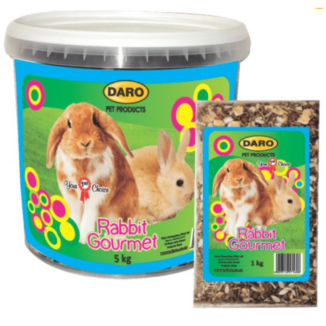Rabbit Mixed Food - Bucket 5 kg