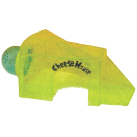 Hamster Toy Fun-A-Maze Cheese House – Flourescent